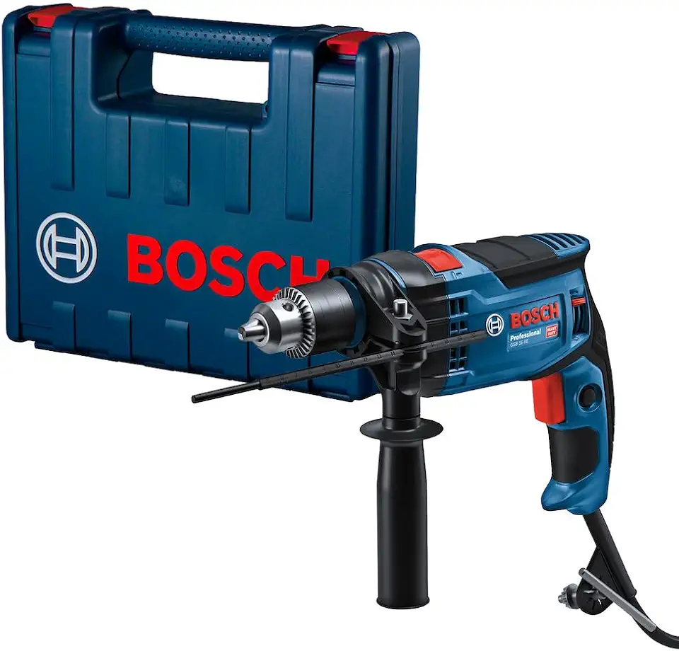 Bosch Furadeira de Impacto GSB 16 RE 850W 220V, em maleta