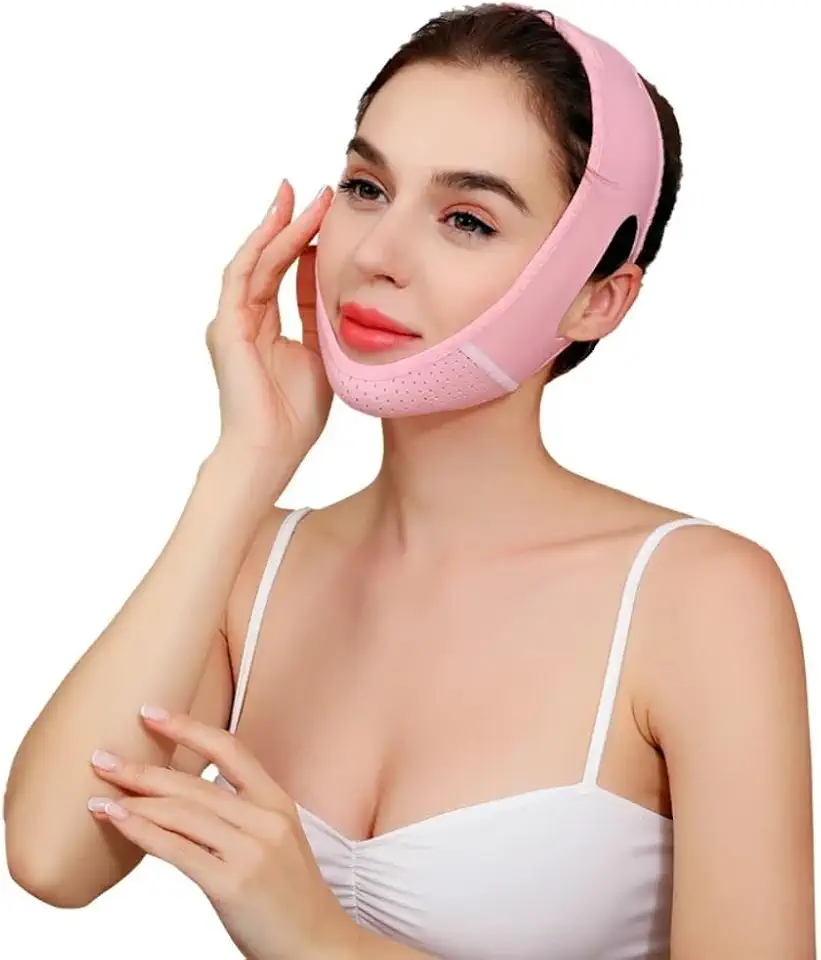 Faixa Modeladora Do Rosto Reduz Queixo Duplo Lipo De Papada Lifting E Antirugas