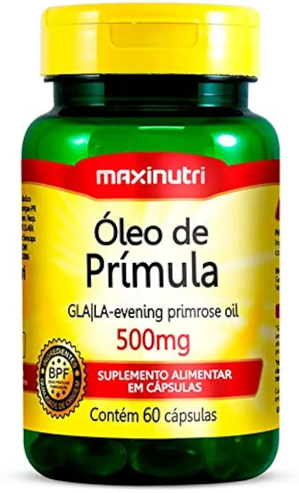 OLEO DE PRIMULA 500MG 60CPS MAXINUTRI