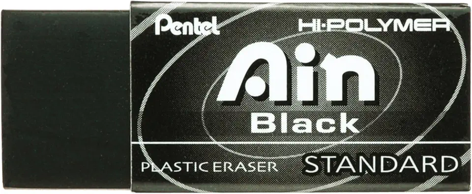 Pentel Borracha Ain Preta SM/ZEAH06AX