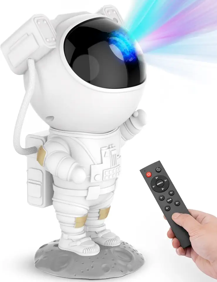 Projetor de estrela de galáxia luz noturna – lâmpada LED de teto de nebulosa estrelada com temporizador e controle remoto, presente para crianças e adultos para quarto, Natal, aniversários, dia dos namorados etc.
