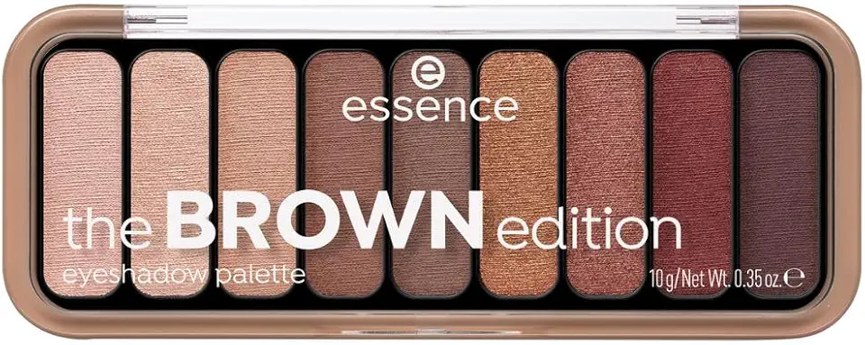 Paleta de sombras The BROWN Edition essence