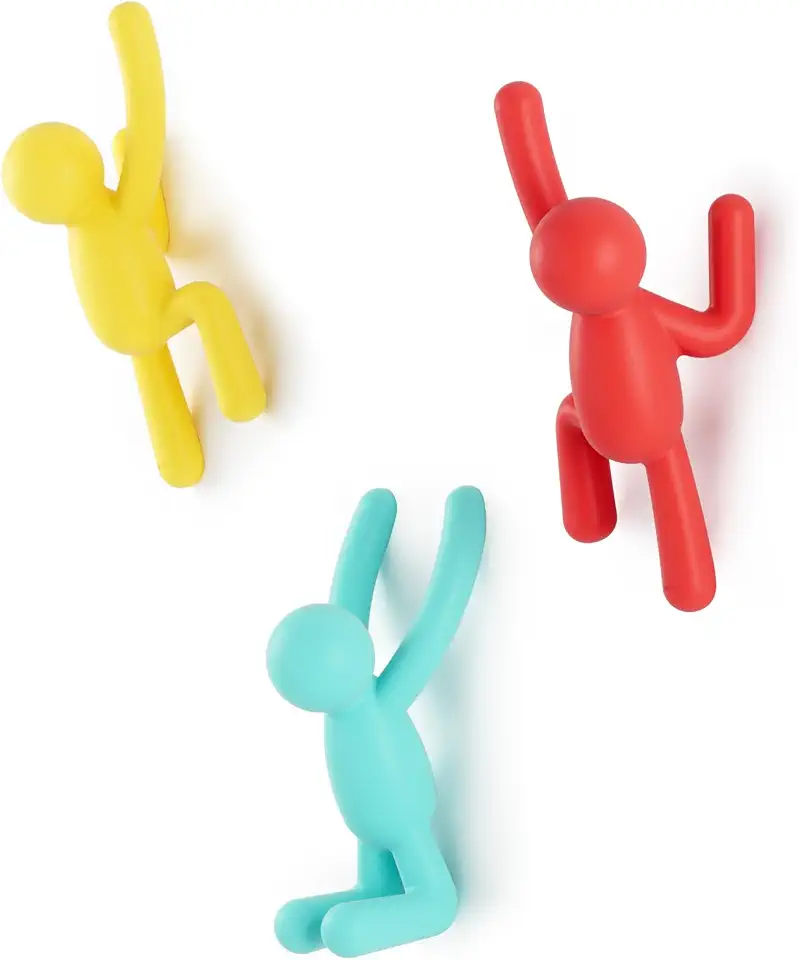 Cabideiro Parede Buddy Cor Sortido Em Abs Umbra Sortido