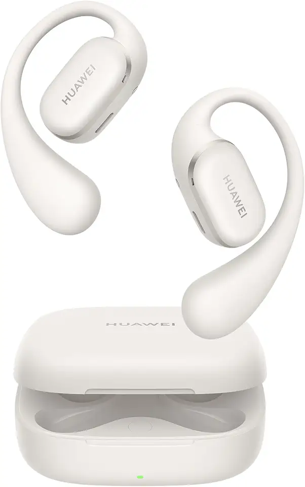 Fone de Ouvido Sem Fio, HUAWEI FreeArc, 140° Design Triangular para Ajuste Seguro, Som Impecável, Resistência à água IP57, Compatível com iOS, Android e Windows, Cinza