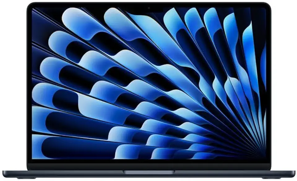 Apple 2026 MacBook Air (de 13 polegadas, Chip M5 da Apple com CPU de 10 núcleos e GPU de 8 núcleos, 16GB Memória unificada, de 512 GB) - Meia-noite