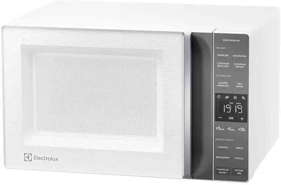 Micro-ondas Electrolux 23L Branco Efficient com Descongelamento Assistido 127v ME23B