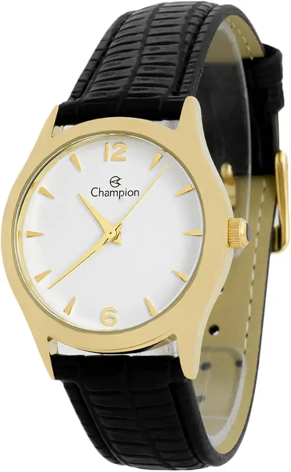 Relogio Masculino Champion Analogico Aço Inoxidavel Dourado Resistente a Agua Original 1 Ano de Garantia CN24566B