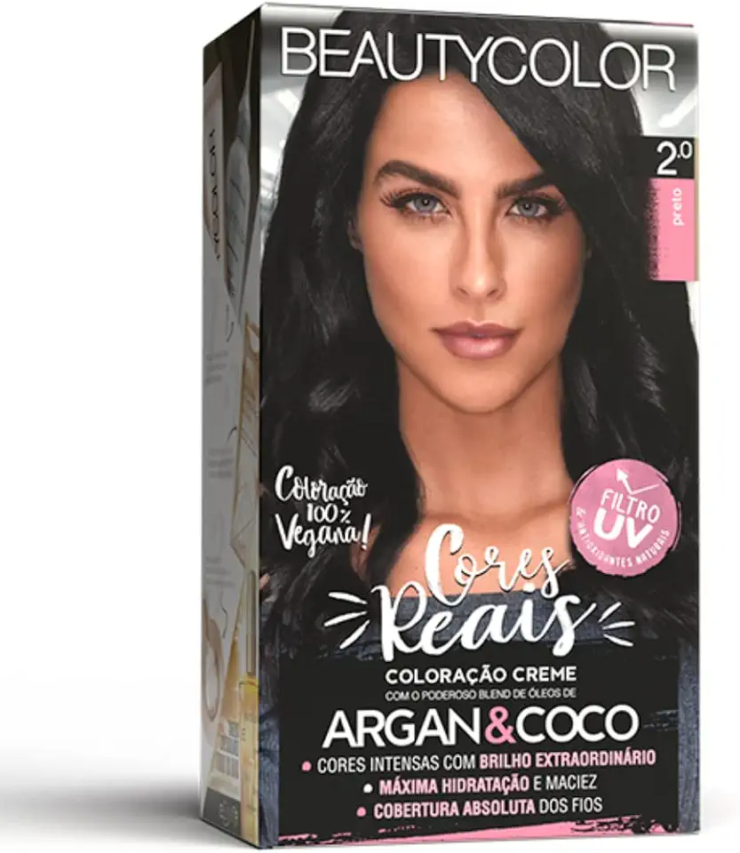 Coloração Kit BEAUTYCOLOR - 2.0 Preto