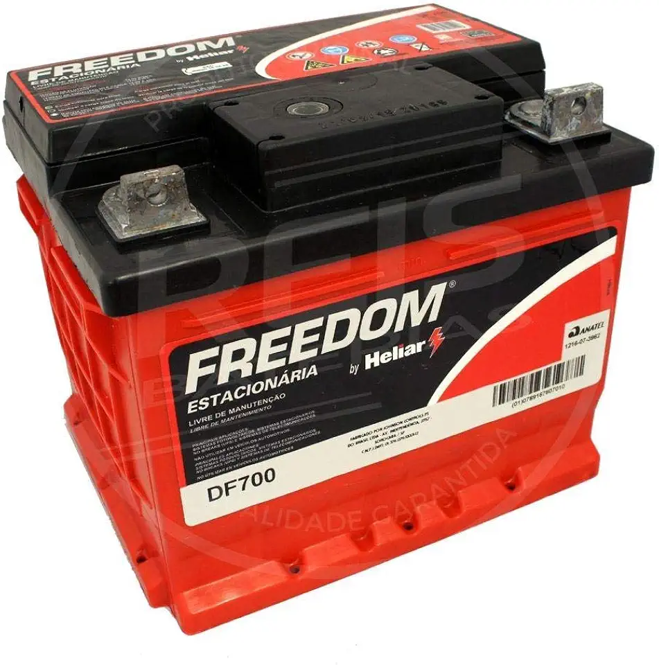 Bateria Estacionária Freedom Df700-45ah / 50ah
