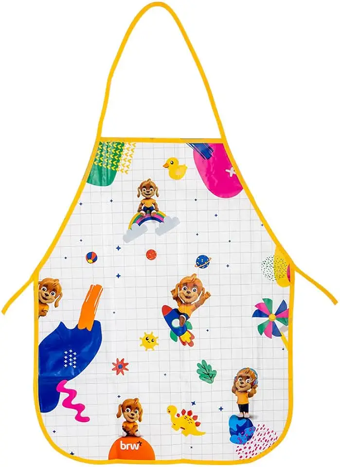 Avental Escolar Decorado Lupi Infantil Blister 110024