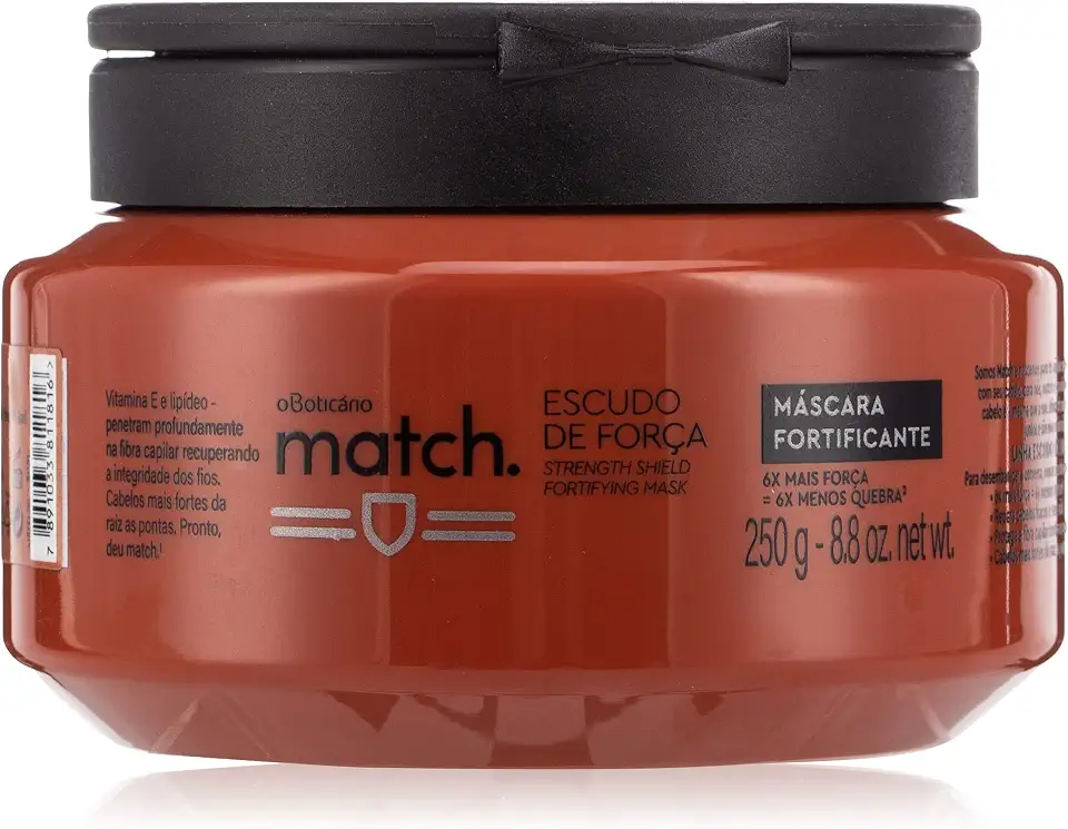 Máscara Capilar Match Escudo de Força 250g
