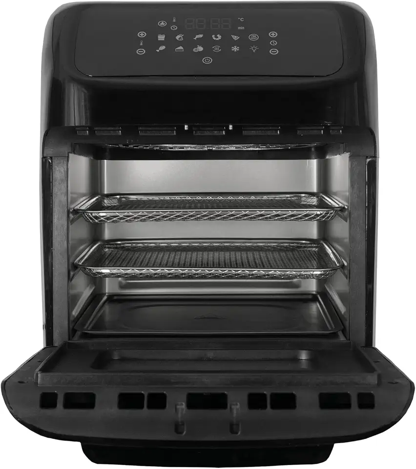 Agratto Fritadeira Air fryer forno AFDD01L-01 digital preto 12l 1800w 127v