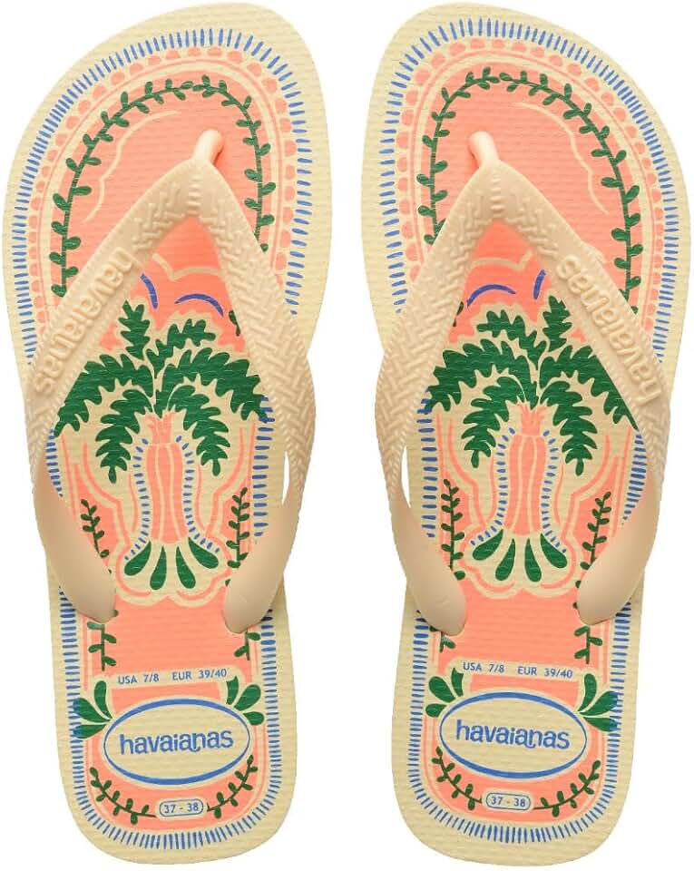 Chinelo Havaianas Top Summer Vibes Cor-Buttercream Tamanho - 37-38