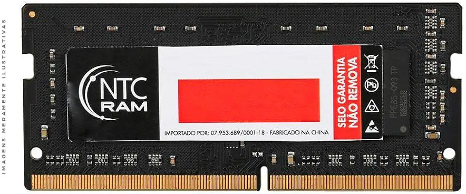 Memória Notebook NTC 4GB DDR3 1600 Mhz