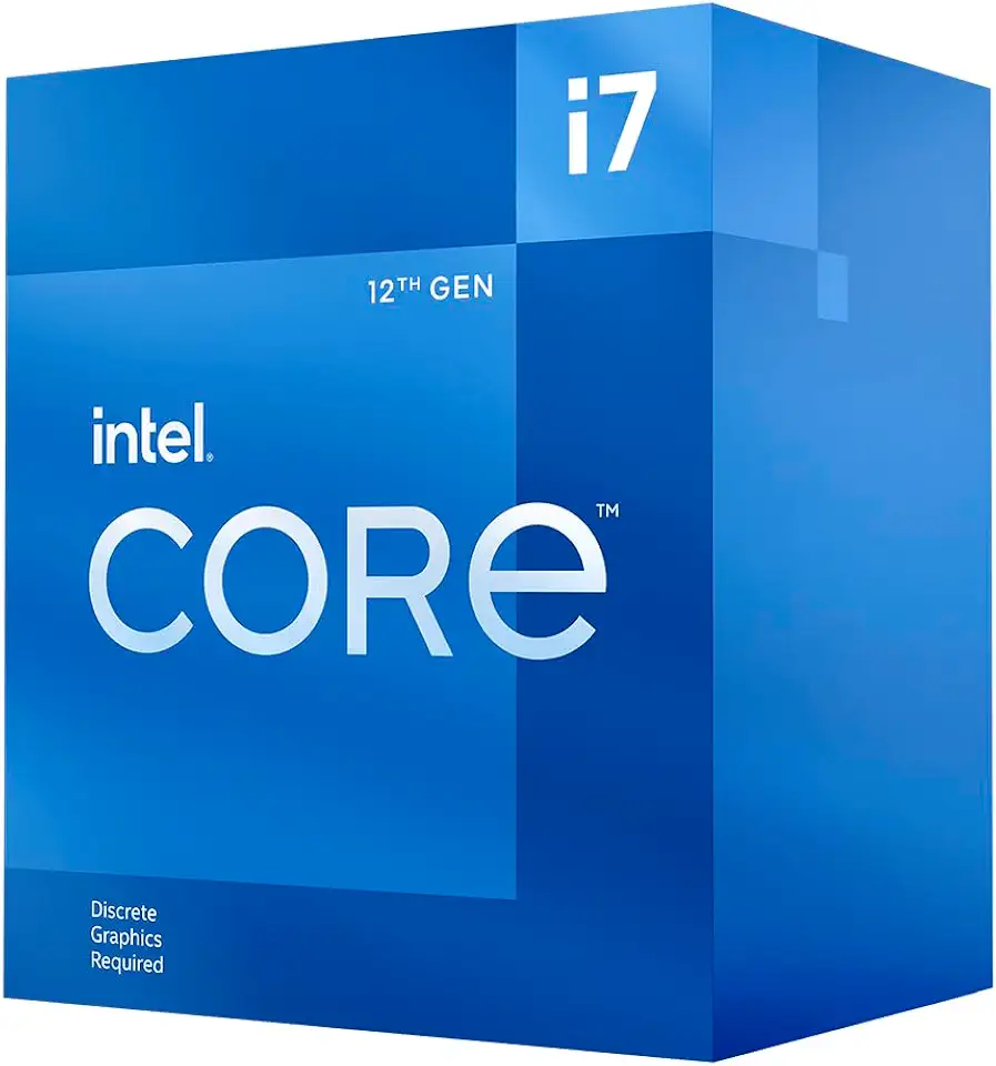 Processador Intel Core i7-12700F Box (LGA 1700/12 Cores / 20 Threads / 2.1GHz / 25MB Cache/Sem vídeo integrado)