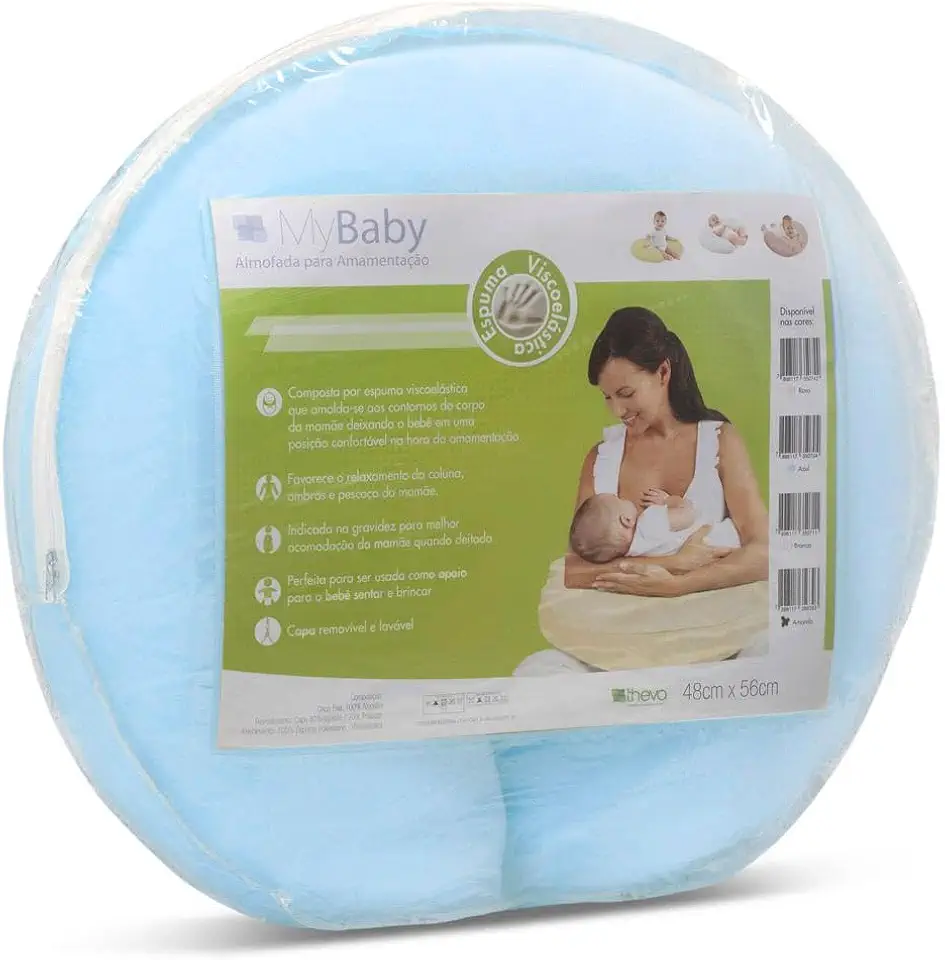 Almofada de Amamentação MYBABY Azul