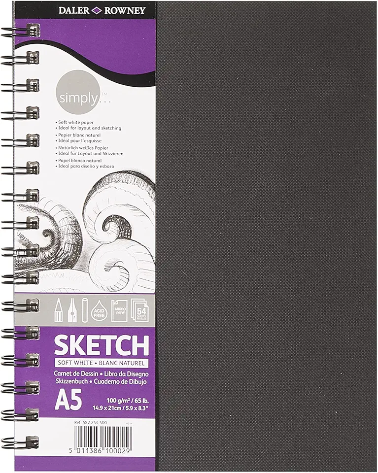 CAD SKETCHBOOK ESPIRAL A5 100G DALER