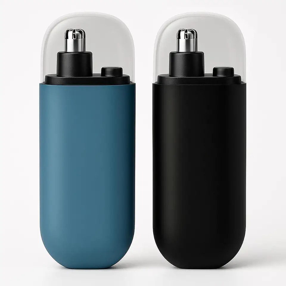Aparador de Pelos Nariz e Orelha Profissional Sem Dor Recarregável USB Portátil Silencioso Resistente à Água Lâmina em Aço Inoxidável Alta Eficiência e Segurança Premium