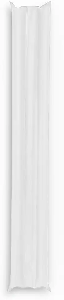 Veda Porta Rolinho em Couro Sintético – Isolamento Térmico, Acústico, Protege Contra Insetos e Luz – Branco 70cm - Comfort Door