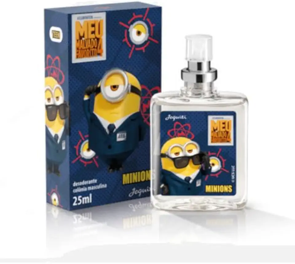 Colônia Masculina Minions Jequiti 100ml