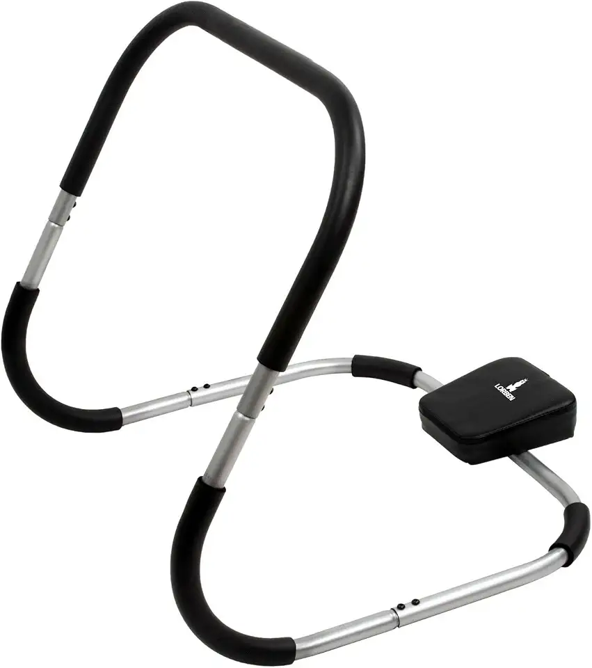 Aparelho Abdominal Portátil Lorben em Aço para Exercícios Ginástica Academia Residência GT6003
