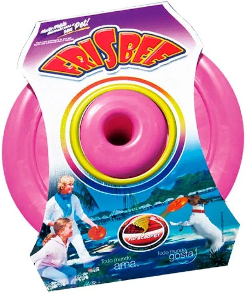 Furacão Pet Frisbee Borracha para Cães (cores sortidas)