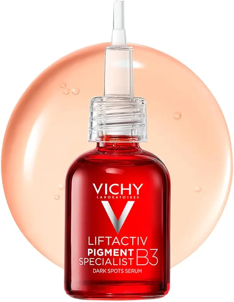 Vichy Liftactiv Pigment Specialist, Sérum Antimanchas, Clareador Facial, Reduz Melasma e Manchas Solares, Uniformiza o Tom Com Tecnologia Melasyl, Niacinamida B3 e Ácido Tranexâmico 30ml