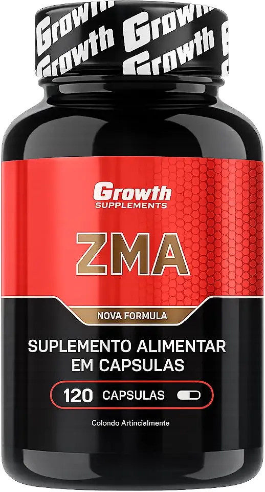 ZMA Growth Supplements - 120 Capsulas