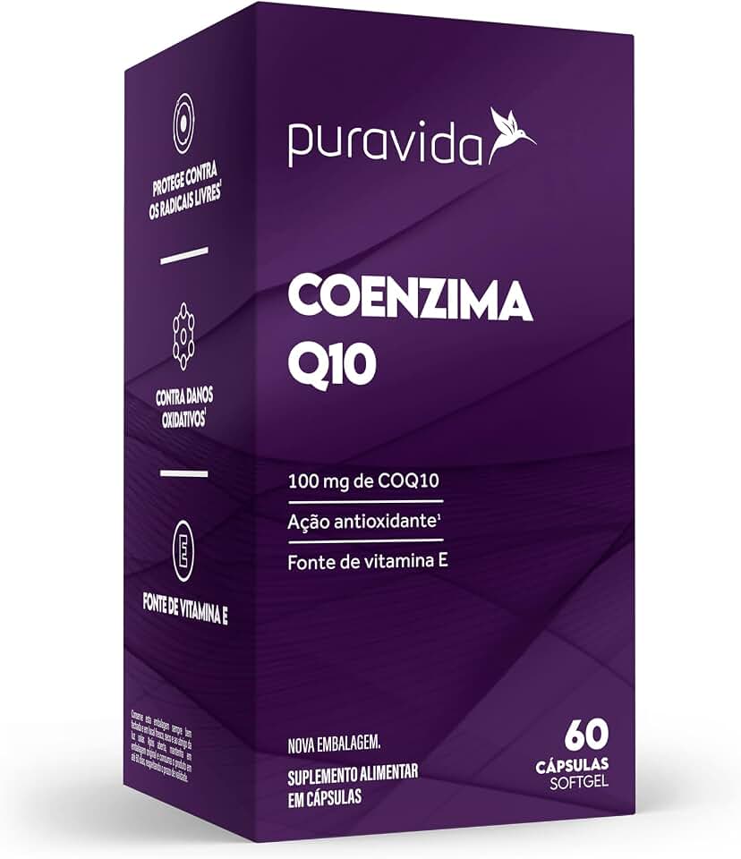 Puravida Coenzima Q10 60 cápsulas