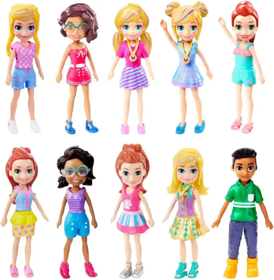 Polly Pocket Boneca Básica Surpresa 1 Unidade Sortida Mattel FWY19-076665