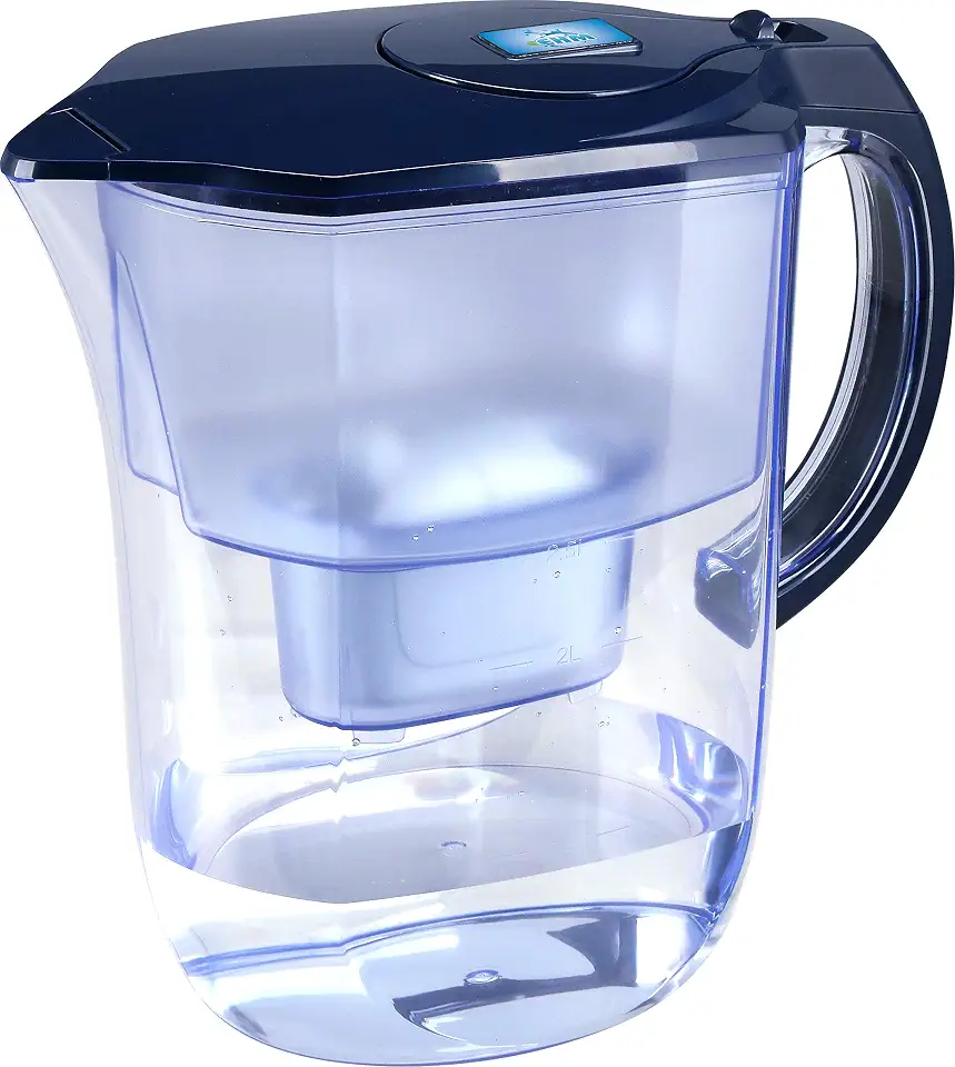 EHM Jarro Com Filtro De Água Alcalina Ehm Ultra Premium - 3,8 L, Filtro De Carvão Ativado - Sem Bpa, Saudável, Limpo E Sem Toxinas Água Alcalina Mineralizada Em Minutos - Ph De Até 9,5 - 2023