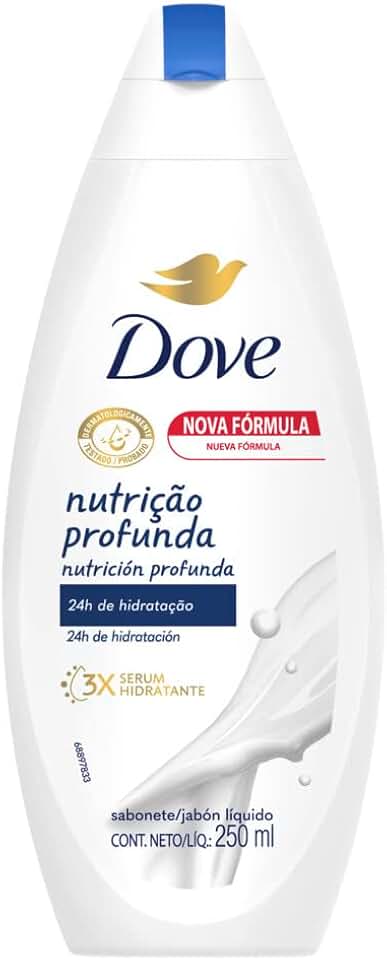 Dove Sabonete Líquido Nutrição Profunda 250ml