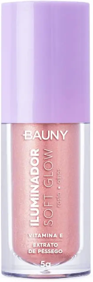 Iluminador Líquido Soft Glow Sunlight Bauny 5g