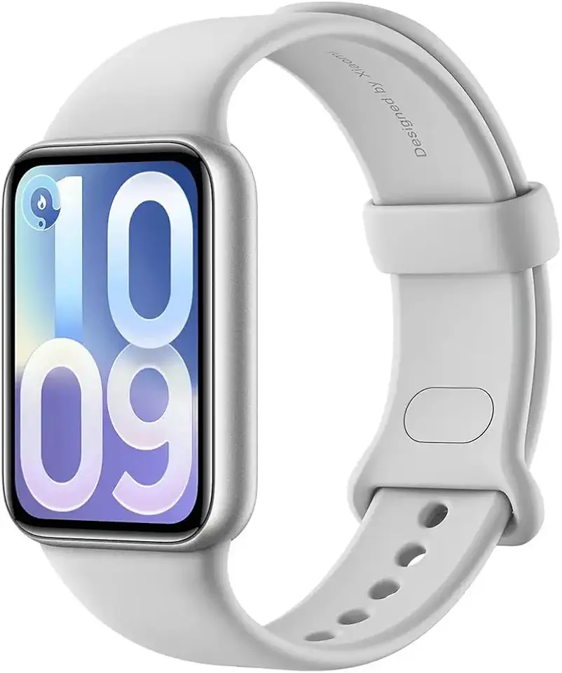 XIAOMI Smart Band 10 Pro, Rastreador Fitness estilo relógio unissexo, ecrã AMOLED 1,74", algoritmo de sono melhorado, bateria de 21 dias, Android e iOS, 150 modos, GNSS, 5ATM, prata | Ecrã AMOLED 1,74", Bateria 21 dias, 150 modos, GNSS, 5ATM