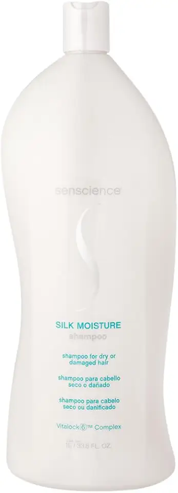 Shampoo Silk Moisture 1L, Senscience 1000ml - NOVA EMBALAGEM, Branco