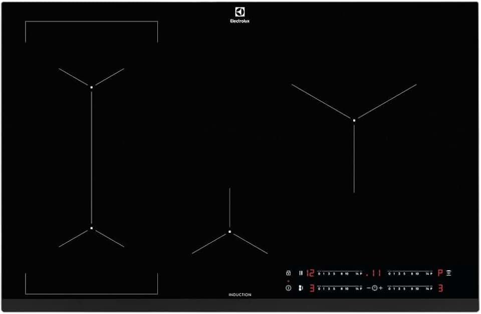Cooktop de Indução IE80P 4 zonas e Painel Touch Preto 220V