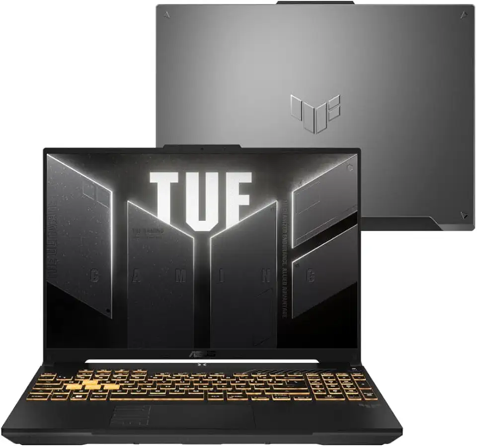 Notebook ASUS TUF Gaming F16 FX607VU RTX4050 Intel Core 5 210H 16Gb Ram 512Gb SSD Windows 11 Tela Nível IPS 16" LED 144Hz Gray - RL053W