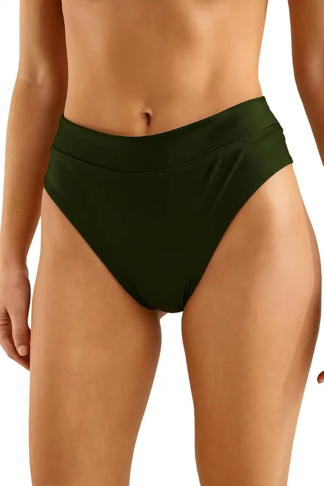 Biquíni Calcinha Praia Feminina Adulto Tangão Fio Duplo Cós Lateral Larga Blogueira Piscina Verão