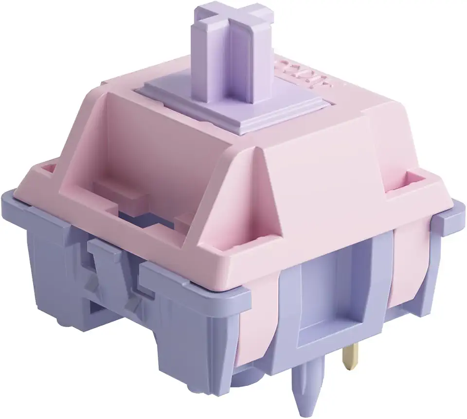 Conjunto de switch para teclado Akko Fairy Silent com 45 peças