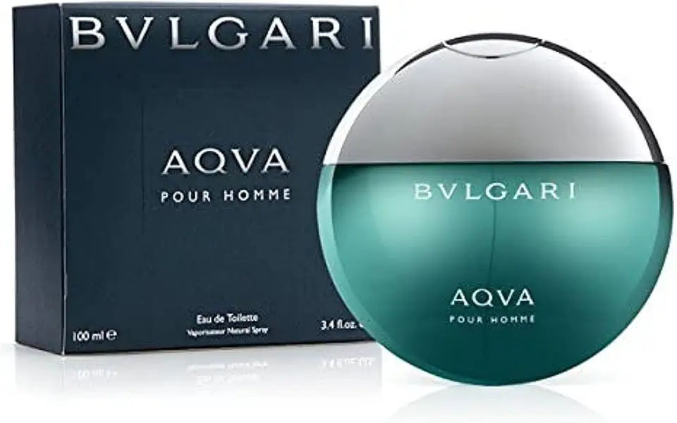 AQUA POUR HOMME por Bvlgari Eau De Parfum Spray 3,3 oz por Homens