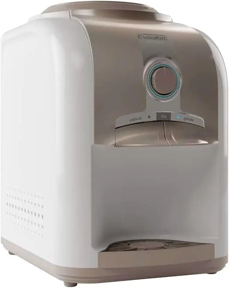 Bebedouro Esmaltec EGM30 Mesa Gelada e Natural Branco 220V