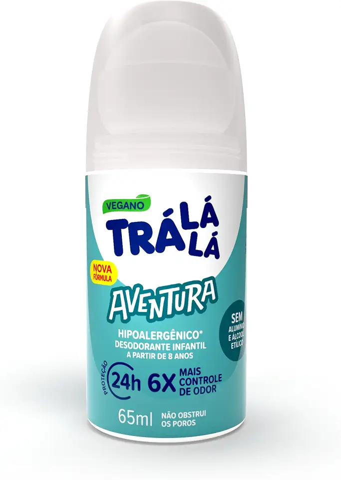 Desodorante Tra la La Kids Aventura, Trá Lá Lá Kids vegano