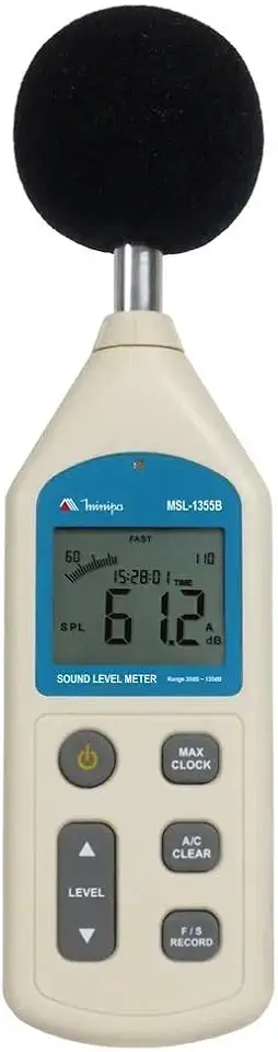 Decibelímetro Digital Data Logger USB MSL-1355B Minipa