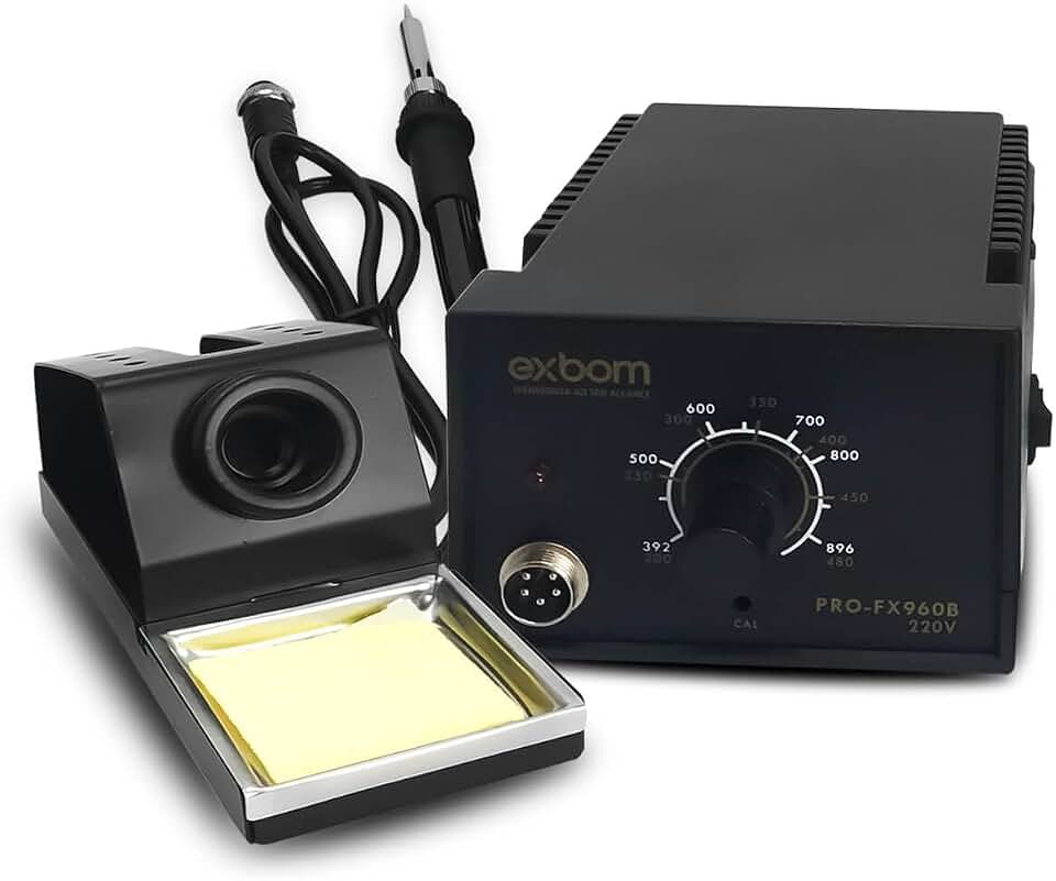 Estação De Solda Analógica 60W Profissional 480º Graus ESD - 220v