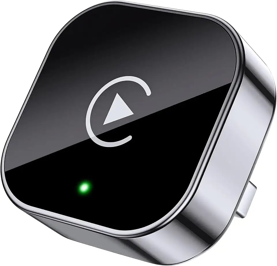 Adaptador CarPlay Sem Fio e Android Auto Sem Fio, Dongle USB 2 em 1 Plug & Play, Conexão Rápida, Suporte Navegação, Música e Siri, Para iOS e Android