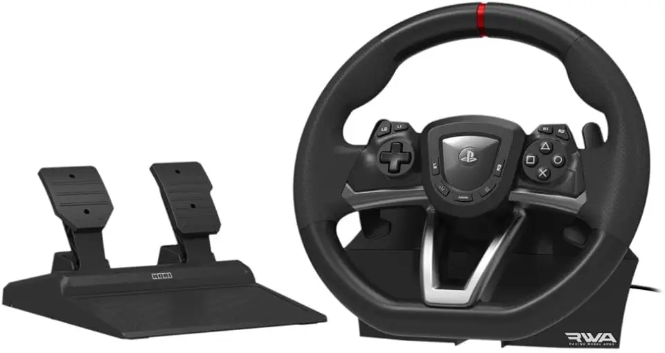 Volante para jogos de Corrida Hori Apex para PS4, PS5 e PC Licenciado para consoles Sony