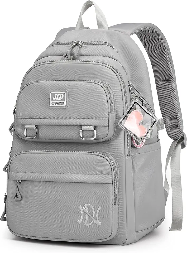 Mochila Feminina Bolsa Escolar Impermeável Para Notebook 15,6 Polegadas- Mochila Casual Grande de Nylon-Mochila para Viagem-VANOVA