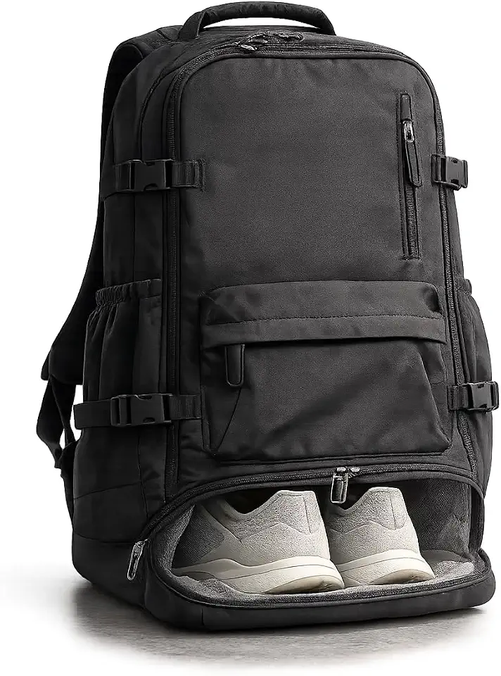 Mochila Multifuncional, Casual, Esportiva, Grande Capacidade, Porta Tênis, Ideal Para Uso Diário, Trabalho, Academia e Viagens Curtas, Masculina Feminina