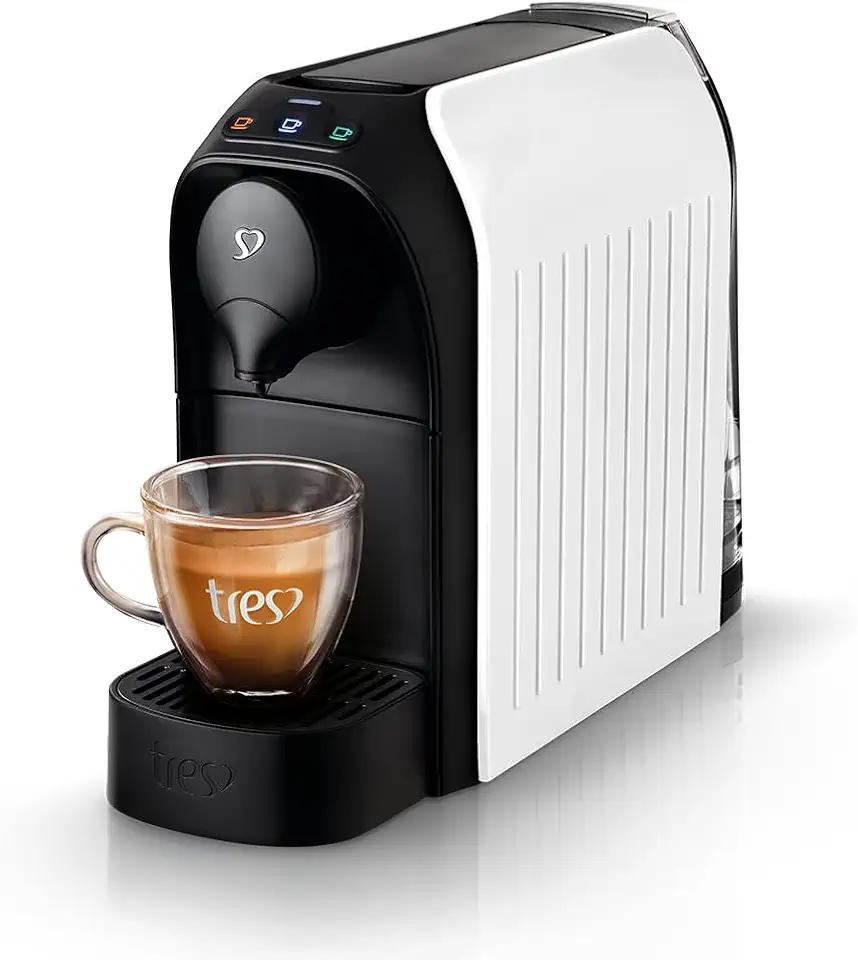 3 Corações TRES Cafeteira Espresso e Multibebida Passione Branca - 127V