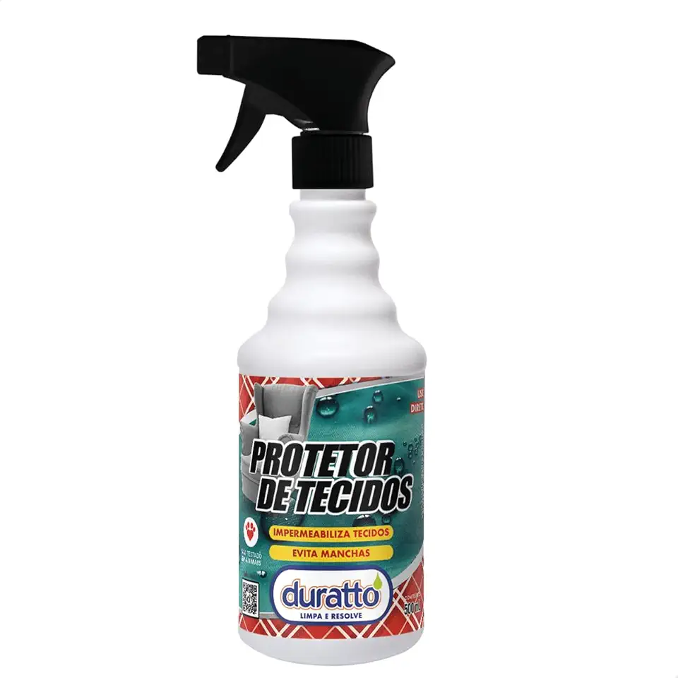 Duratto Protetor de Tecidos Impermeabilizante, Spray Anti-manchas, 500ml